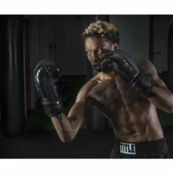 TITLE Black Blast Training Gloves - Velcro -Venum Sales 05 dj bkbsttg 1