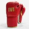 1V1 Peacemaker Training Boxing Gloves - Lace -Venum Sales 1v103 red a