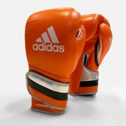 Adidas AdiSpeed Limited Edition Boxing Gloves - Velcro -Venum Sales adidas adispeed velcro orange