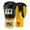 TITLE Ali Training Gloves 1 TITLE Ali Training Gloves -Venum Sales aliiftg bk ye 1