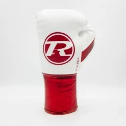 Ringside Pro Contest Alpha Boxing Gloves -Venum Sales alpha fight glove white red 1