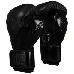 TITLE Black Blitz Sparring Gloves - Velcro