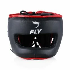 Fly Superbar Headguard -Venum Sales black red bar front