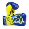 Rival RFX Guerrero Sparring Gloves - P4P - Lace -Venum Sales blue yellow rival