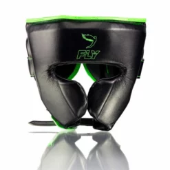 Fly Knight X Headguard -Venum Sales cheek headguard black green 1