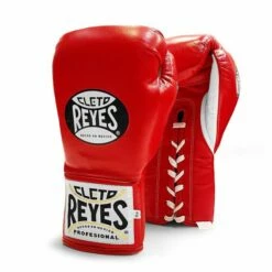 Cleto Reyes 'Safetec' Pro Fight Boxing Glove -Venum Sales cleto safe tec red