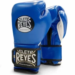 Cleto Reyes Velcro Sparring Boxing Gloves -Venum Sales cleto velcro blue
