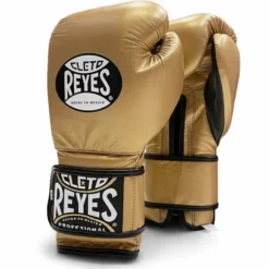 Cleto Reyes Velcro Sparring Boxing Gloves -Venum Sales cleto velcro gold 4