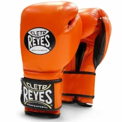 Cleto Reyes Velcro Sparring Boxing Gloves -Venum Sales cleto velcro orange