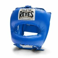 Cleto Reyes Pointed Nylon Bar Headguard -Venum Sales cleto reyes pointed headguard blue 1