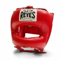 Cleto Reyes Pointed Nylon Bar Headguard -Venum Sales cleto reyes pointed headguard red 1