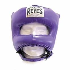 Cleto Reyes Pointed Nylon Bar Headguard -Venum Sales e388u purplefront 1 1