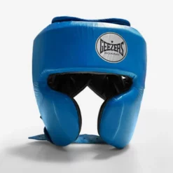 Geezers Elite Pro Headguard 2.0 -Venum Sales elite pro headguard 2.0 front blue