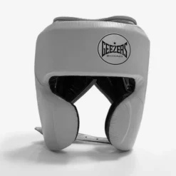 Geezers Elite Pro Headguard 2.0 -Venum Sales elite pro headguard 2.0 front light grey