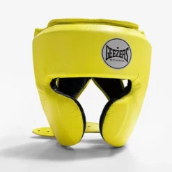Geezers Elite Pro Headguard 2.0 -Venum Sales elite pro headguard 2.0 front yellow