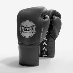 Geezers Elite Pro Training/Sparring Gloves 2.0 - Lace -Venum Sales elite pro lace dark grey