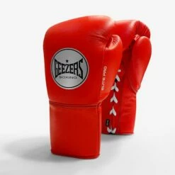 Geezers Elite Pro Training/Sparring Gloves 2.0 - Lace -Venum Sales elite pro lace spark red