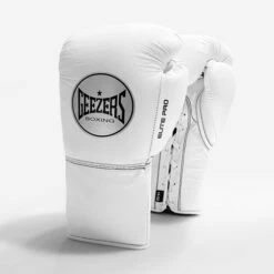 Geezers Elite Pro Training/Sparring Gloves 2.0 - Lace -Venum Sales elite pro lace white