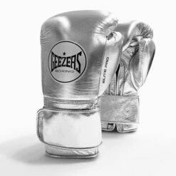Geezers Elite Pro Training/Sparring Gloves 2.0 - Velcro -Venum Sales elite pro velcro silver 3