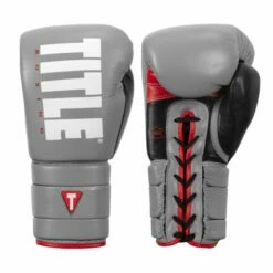 TITLE Boxing Leather Enforcer Pro Sparring Gloves
