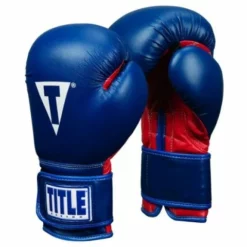 TITLE Essential Boxing Gloves 9 TITLE Essential Boxing Gloves -Venum Sales esbg bl wh 1 1