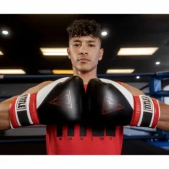 TITLE Gel E-Series Training/Sparring Gloves -Venum Sales esstg bk rd wh 2 4