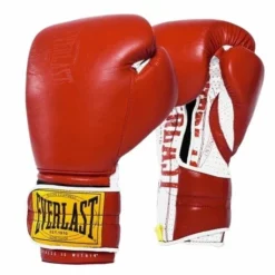Everlast 1910 Classic Sparring Boxing Gloves - Velcro -Venum Sales everlast 1910 classic sparring boxing gloves velcro red