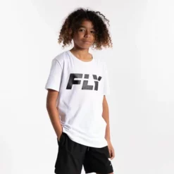 Fly Kids Big Logo Tee -Venum Sales fly2519 white 1