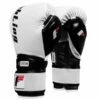 Fighting Sports S2 Gel Power Sparring Gloves -Venum Sales fspgsg wh bk 1 4