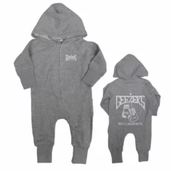 Geezers Back Logo Baby Coverall - Grey
