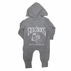 Geezers Back Logo Baby Coverall - Grey -Venum Sales geezers coverall grey back