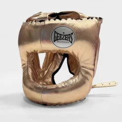Geezers Elite Pro Bar Faced Headguard -Venum Sales geezers elite pro barfaced headguard gold