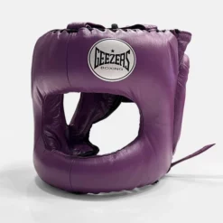 Geezers Elite Pro Bar Faced Headguard -Venum Sales geezers elite pro barfaced headguard purple