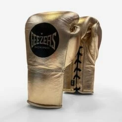 Geezers Elite Pro Fight Gloves - Special Edition -Venum Sales geezers special edition fight glove gold