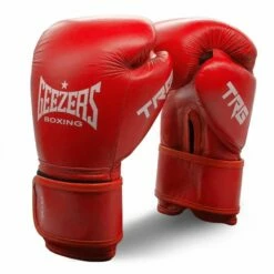 Geezers Leather TRG Training Boxing Gloves 6 Geezers Leather TRG Training Boxing Gloves -Venum Sales geezers trg leather boxing gloves red