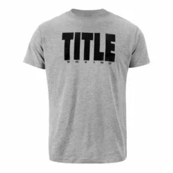 TITLE Boxing Iconic Block Tee -Venum Sales grey black 1
