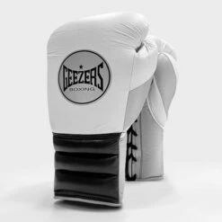 Geezers Halo Training/Sparring Boxing Gloves - Lace -Venum Sales halo live images lace white black grey