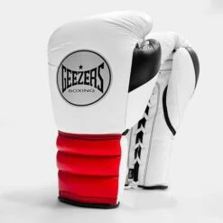 Geezers Halo Training/Sparring Boxing Gloves - Lace -Venum Sales halo live images lace white red