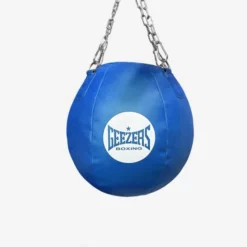 Geezers Elite Pro Leather Headshot Wrecking Ball -Venum Sales headshot wrecking blue