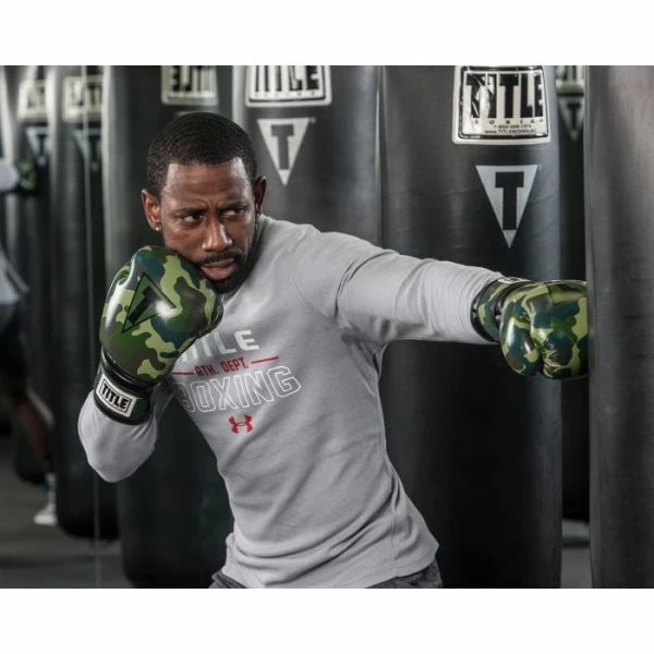 TITLE Boxing Infused Foam Camo Bag Gloves 6 TITLE Boxing Infused Foam Camo Bag Gloves - Image 4