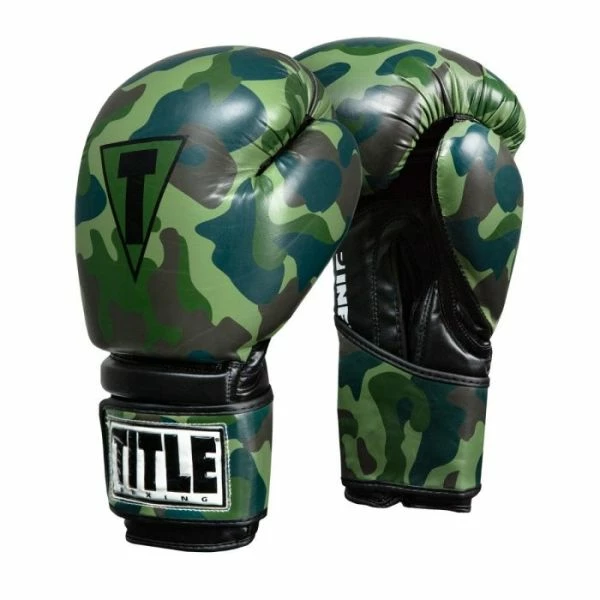 TITLE Boxing Infused Foam Camo Bag Gloves 3 TITLE Boxing Infused Foam Camo Bag Gloves