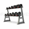 Jordan Fitness Dumbbell Rack - 5 Pair -Venum Sales jordan fitness dumbbell rack geezers boxing 1