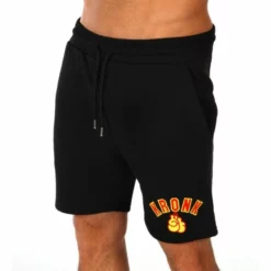 Kronk Gloves Applique Jog Shorts -Venum Sales kronk applique gloves jog shorts black 1
