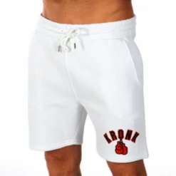 Kronk Gloves Applique Jog Shorts -Venum Sales kronk applique gloves jog shorts white 1