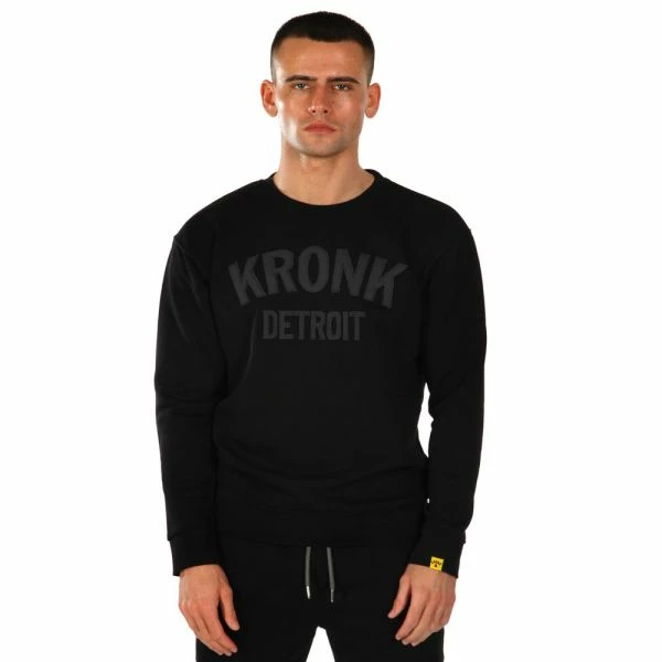 Kronk Detroit Applique Sweatshirt 4 Kronk Detroit Applique Sweatshirt - Image 2
