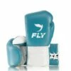 Fly Superlace Lightning Boxing Gloves -Venum Sales lace aqua 1