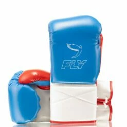 Fly Superlace X Boxing Gloves -Venum Sales lace blue 1 4