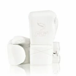 Fly Superlace X Boxing Gloves -Venum Sales lace white 1 1