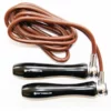 Ringside Leather Skipping Rope - Black Handle -Venum Sales leather skipping rope black