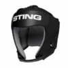 Sting Orion Gel Open Face Headguard - Black -Venum Sales orion gel open face head guard front 800x